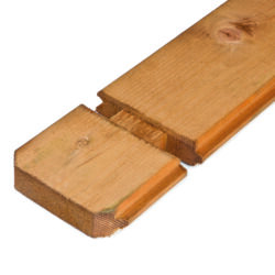 Impregneren bruin Blokhut/Paviljoen Gudrun