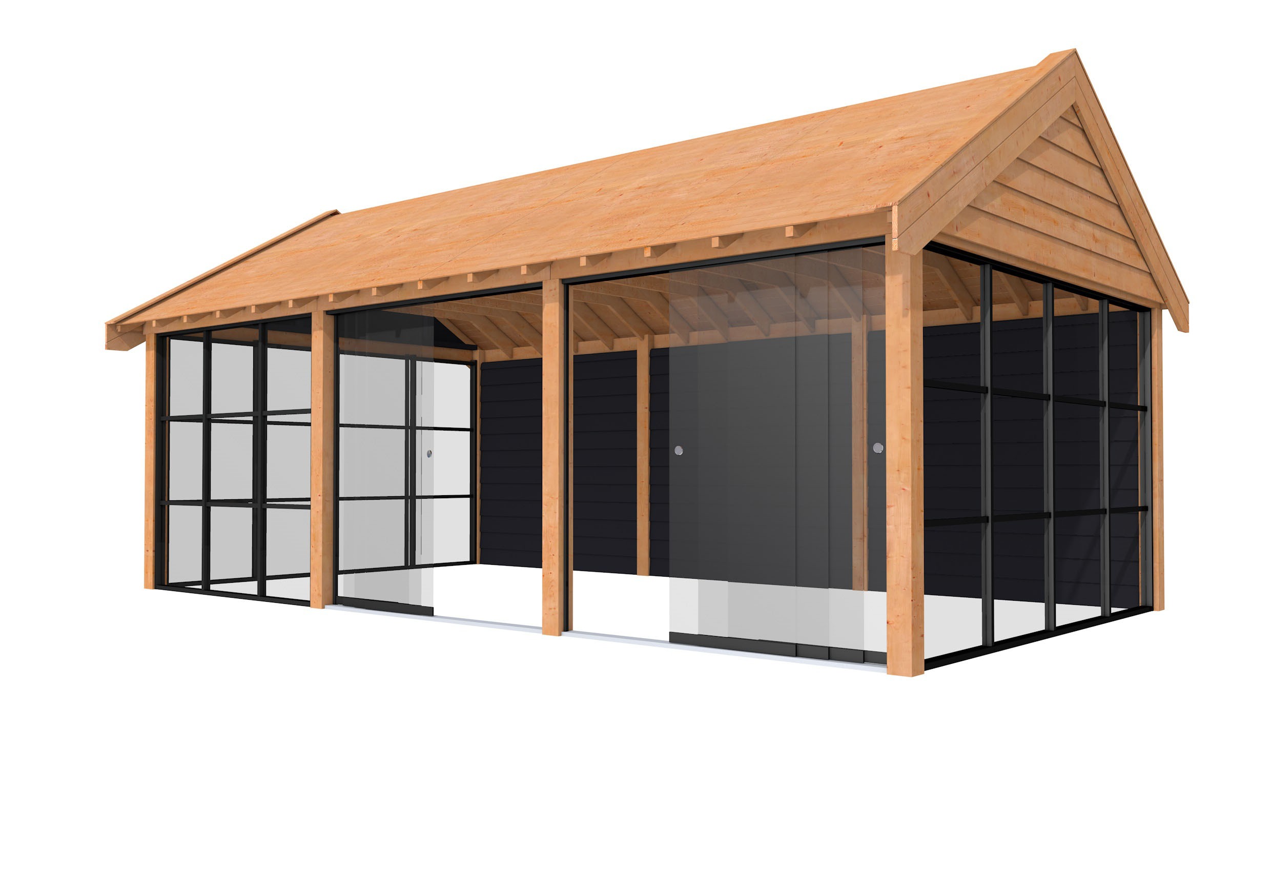 Douglas Zweeds rabat 1 zijde geschaafd, 1 zijde fijnbezaagd 1,1-2,7 x 19 - Afbeelding 65