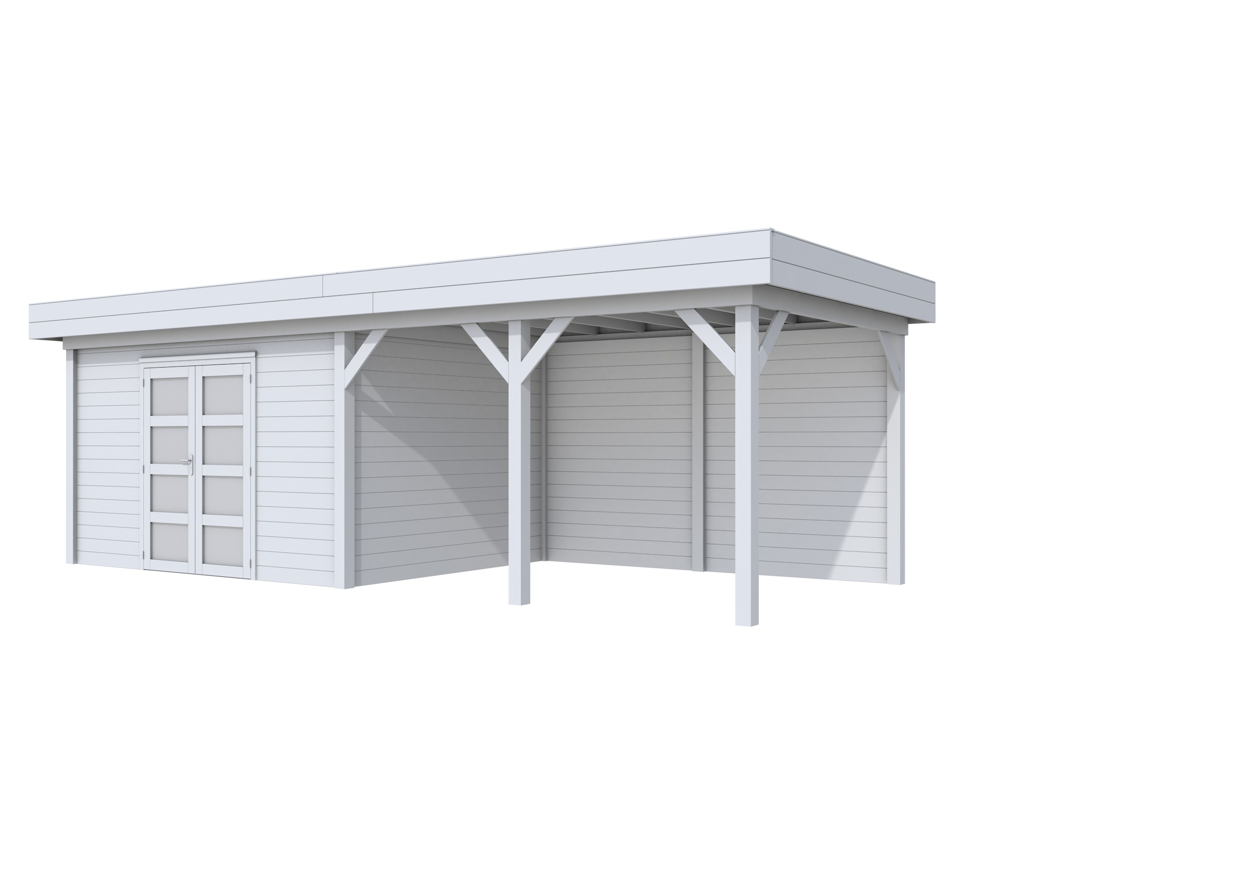 Douglas Zweeds rabat 1 zijde geschaafd, 1 zijde fijnbezaagd 1,1-2,7 x 19 - Afbeelding 1826